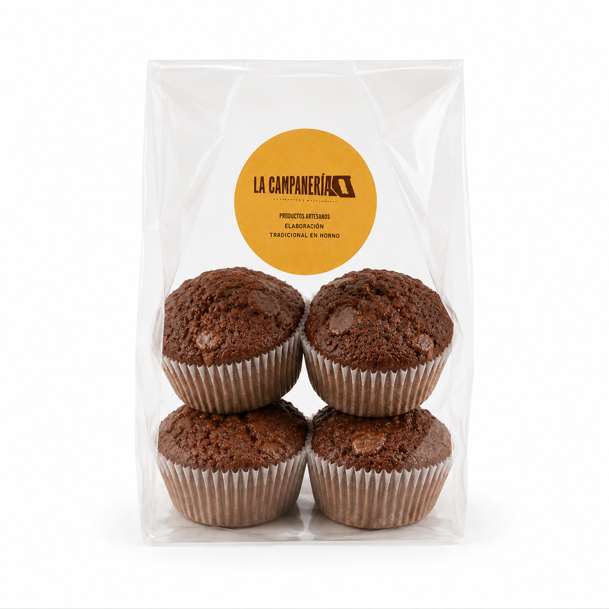 Magdalenas de cacao